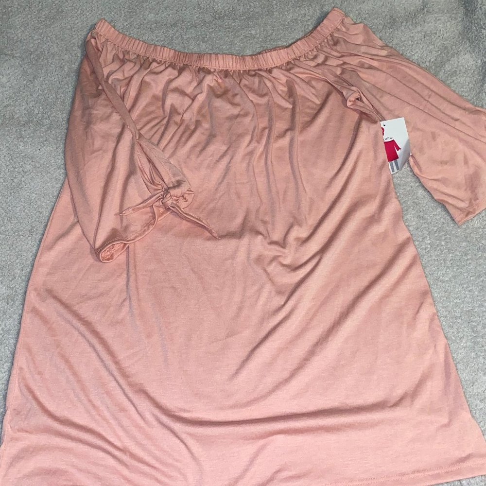 Women's off the shoulder Tunic